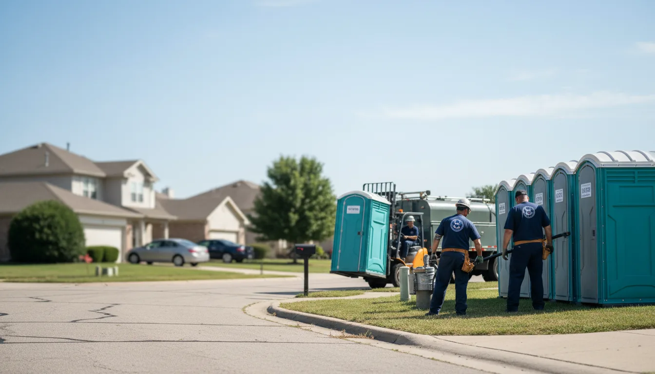 Porta Potty Rental in Sarah, MS near me